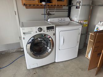LG Smart Washer and Insignia Dryer