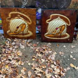 Two Metal  Wall Art