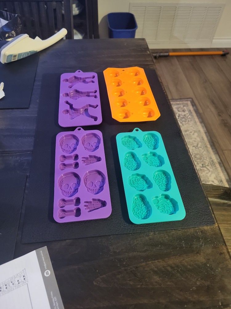 Halloween candy molds