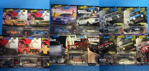 Hot Wheels Car Culture Premium Die-Cast Bundle