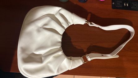 White purse
