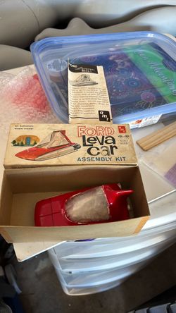 1960s  AMT Ford Leva car model kit