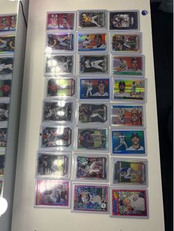 Baseball cards ( price in description)