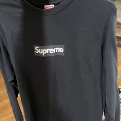 Supreme The Real Tee Long sleeve Black Mens Size M