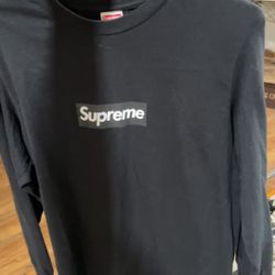 Supreme The Real Tee Long sleeve Black Mens Size M