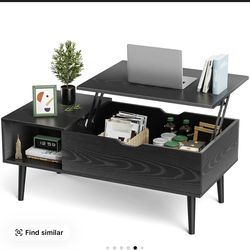 Coffeee table tilt up