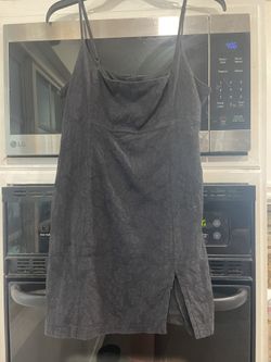 Cute Black Short Medium Dress