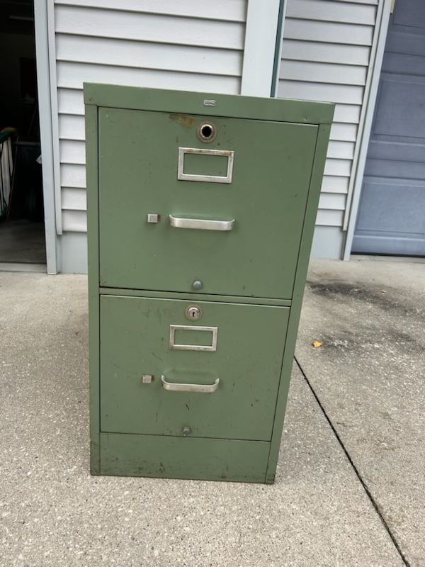 Two Drawer Filing Cabinet