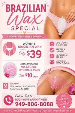 Brazilian Waxing Summer Special