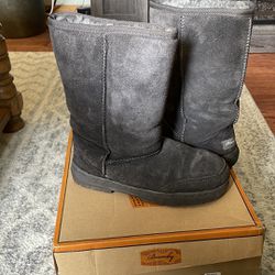 Grey Women’s Size 7 Brumby Suede Boots