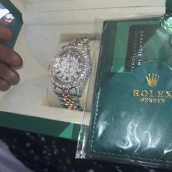 Mossanite Rolex Datejust 