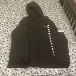 VANS BLACK WATERLIND JACKET PUFFER TRUE XL SIZE