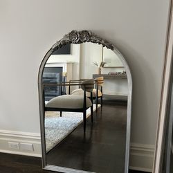 RH Rosette Arched Dresser Mirror- original retail $1095