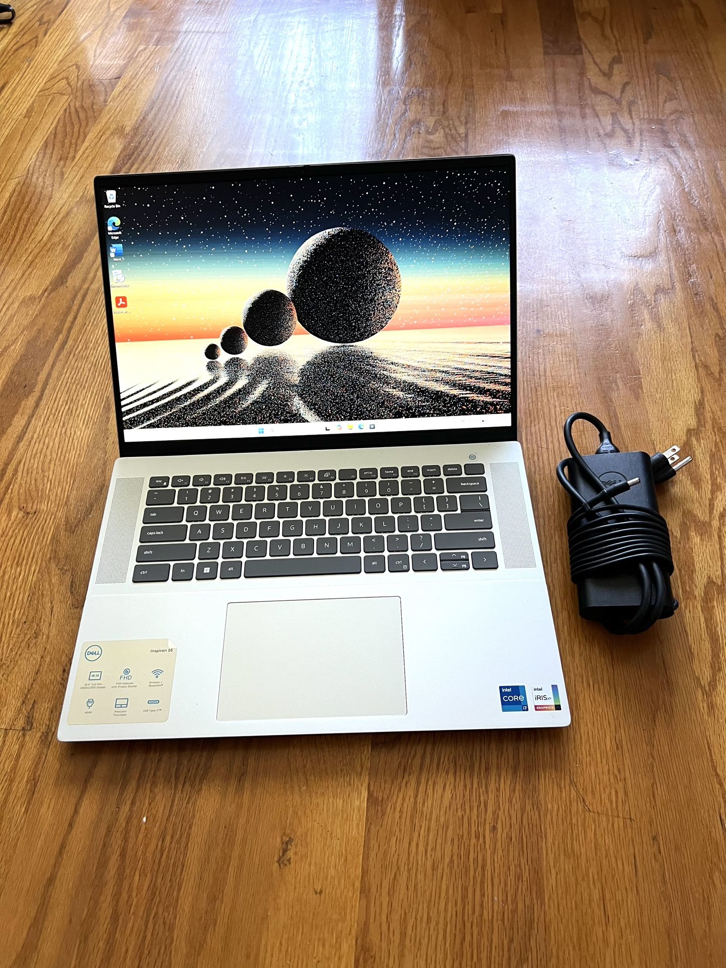 16 inches Dell Inspiron 16 5620 Laptop Win11 i7 1255U 10-Cores @1.7Ghz 512Gb 16GB Microsoft Office - Product 2022