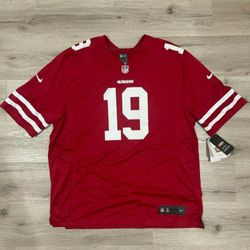 Nike San Francisco 49ers Deebo Samuel NFL On-Field Jersey Authentic New 