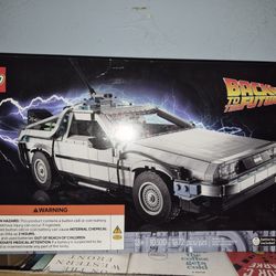 BRAND NEW UNOPENED Back to the Future Lego Set