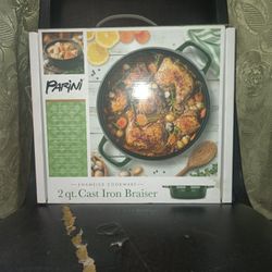 2 QT. Cast Iron Braiser