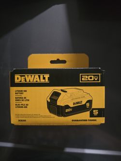 DeWalt 20V Battery 