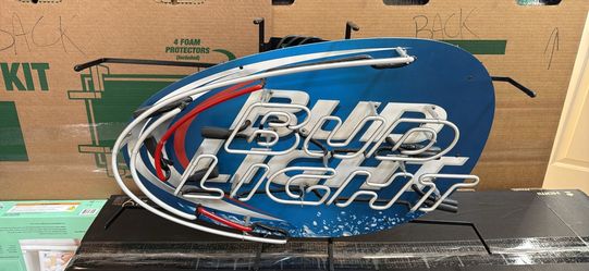 Bud light neon sign