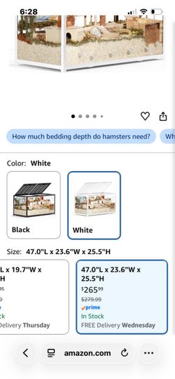 BUCASTATE Hamster Cage — must be picked up by buyer