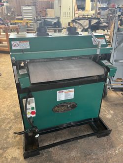 Grizzly double drum sander