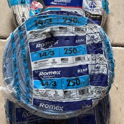 Electric Wire 14/3 250’ 