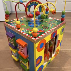 Toddler Kid Activity Cube toy