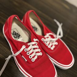 Red van men’s size 8 women’s size 91/2
