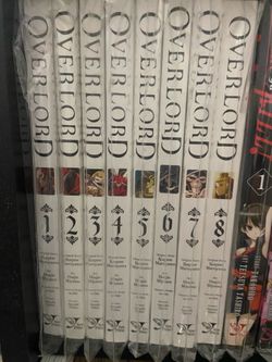 Overlord manga vol 1-8