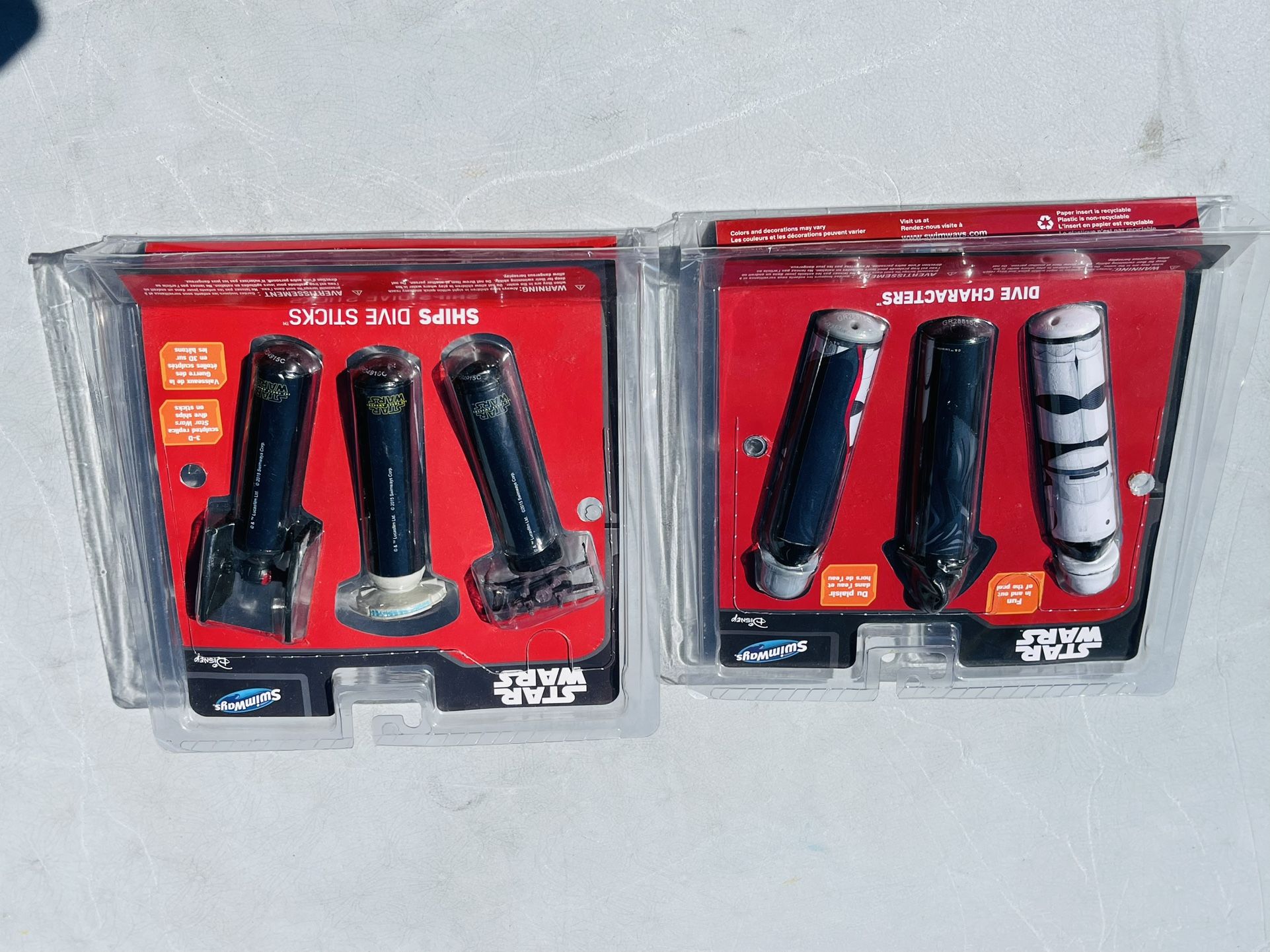 Star Wars Dive Styx By Disney Ships And Character Pool Toys Both For $25