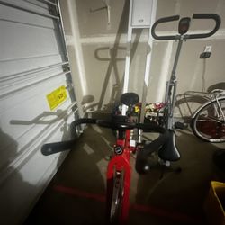 Exercise Bike And  Row Exercise Machine 