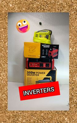 INVERTERS MILWAUKEE RYOBI DEWALT