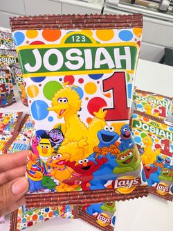 Sesame Chip Bags Fully customized
