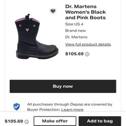 Boots Girls Dr Martens