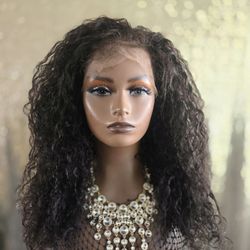 22 "  360 Lacefront Human Hair  Wig New  