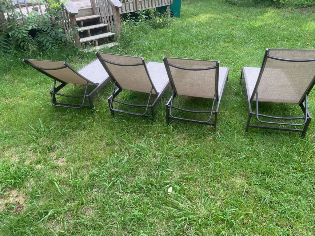 Slightly Used Pool Lounge Chairs