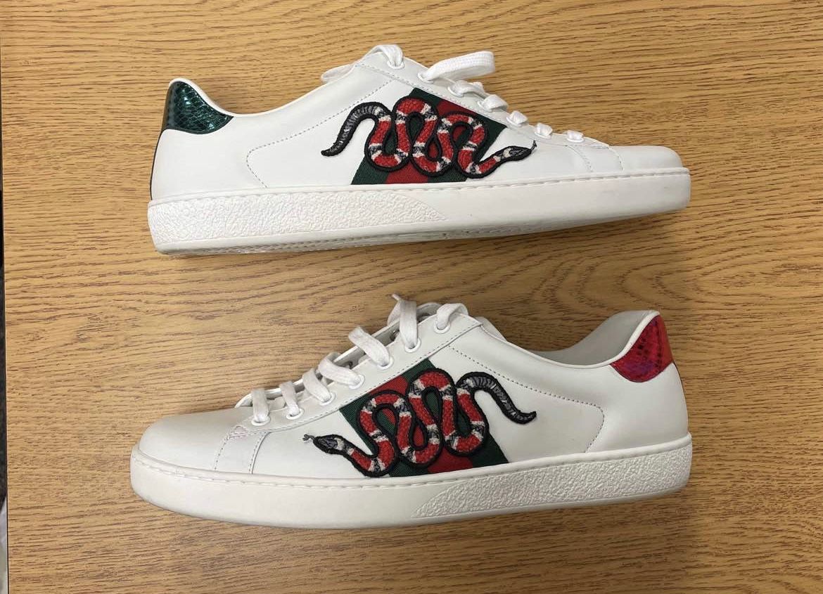 Gucci Men’s ace Embroidered  Sneaker