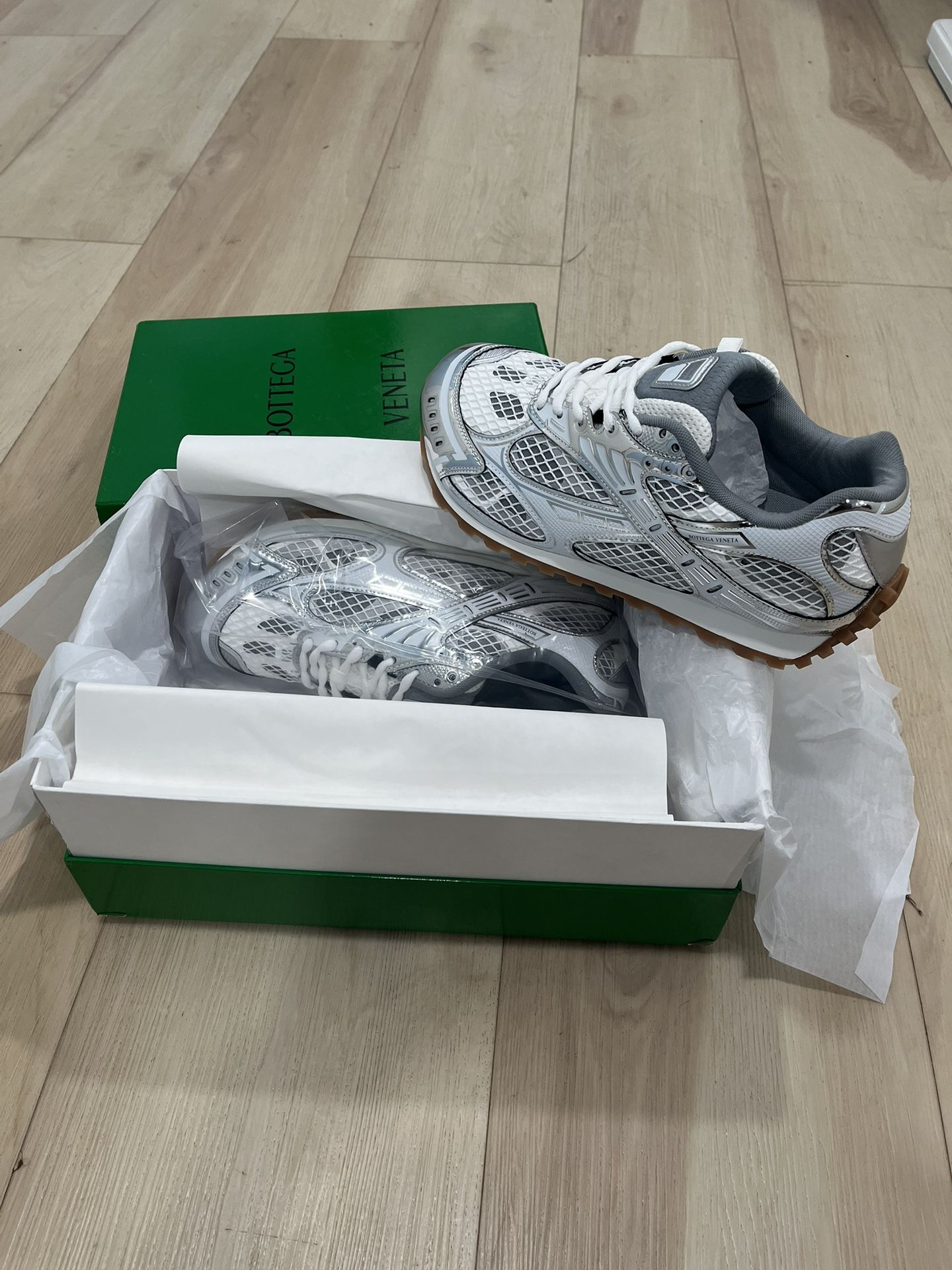 Bottega Venneta Grey Orbits