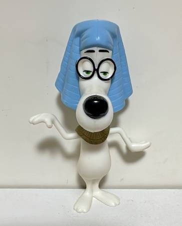 Mr Peabody And Sherman McDonalds Happy Meal Mr Peabody Egyptian Bobble Head Toy