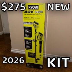 Ryobi HO 40v string trimmer and blower combo Kit