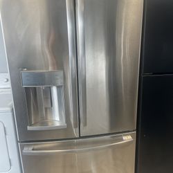 Ge French Doors Refrigerator Stainless Steel 