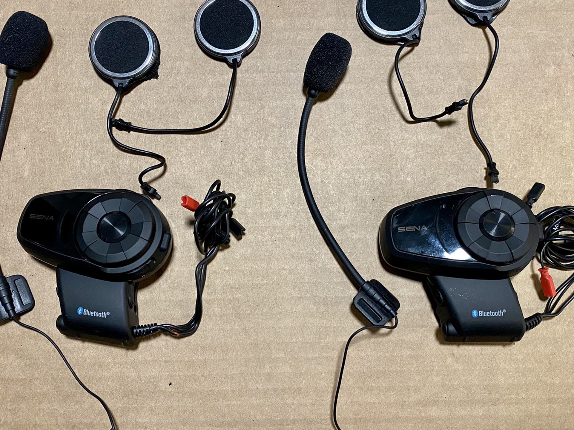 Set of Two - Sena 10s Bluetooth Motorcycle Headset