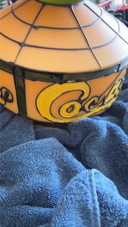 Vintage Coca Cola Tiffany lamp