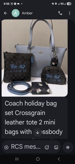 Coach Holiday Bag Set