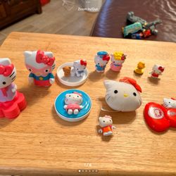 Hello Kitty Lot Of Figures/Toys