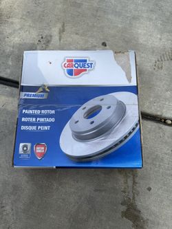 Single CarQuest Painted Rotor for Mercedes and more