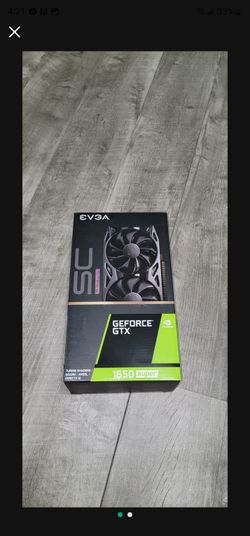 EVGA GeForce GTX 1650 Super SC Ultra Gaming 4GB GDDR6 Graphics Card