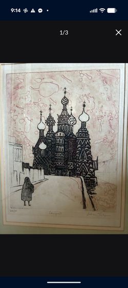 Lithography signed