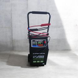CEN-TECH 2/10/40/200A 6/12V Automatic Battery Charger with Engine Jump Start