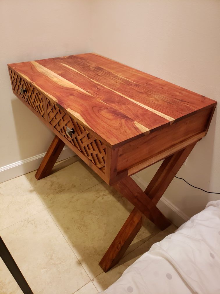 Handcrafted Console table Side table